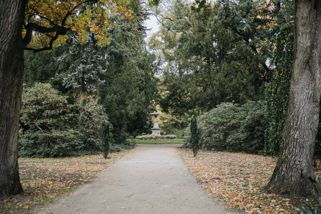 Spazieren gehen im Tempelgarten Neuruppin Sehenswürdigkeiten