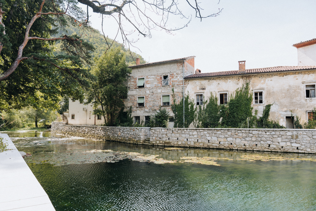 Quelle des Flusses Vipava im Vipava Valley in der gleichnamigen Stadt Vipava